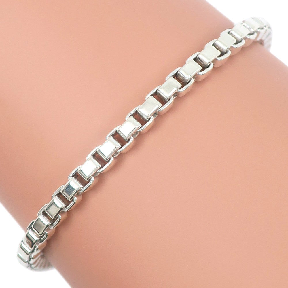 Tiffany & Co. Venetian Link Bracelet Sterling Silver, SILVER, SILVER, Bracelet