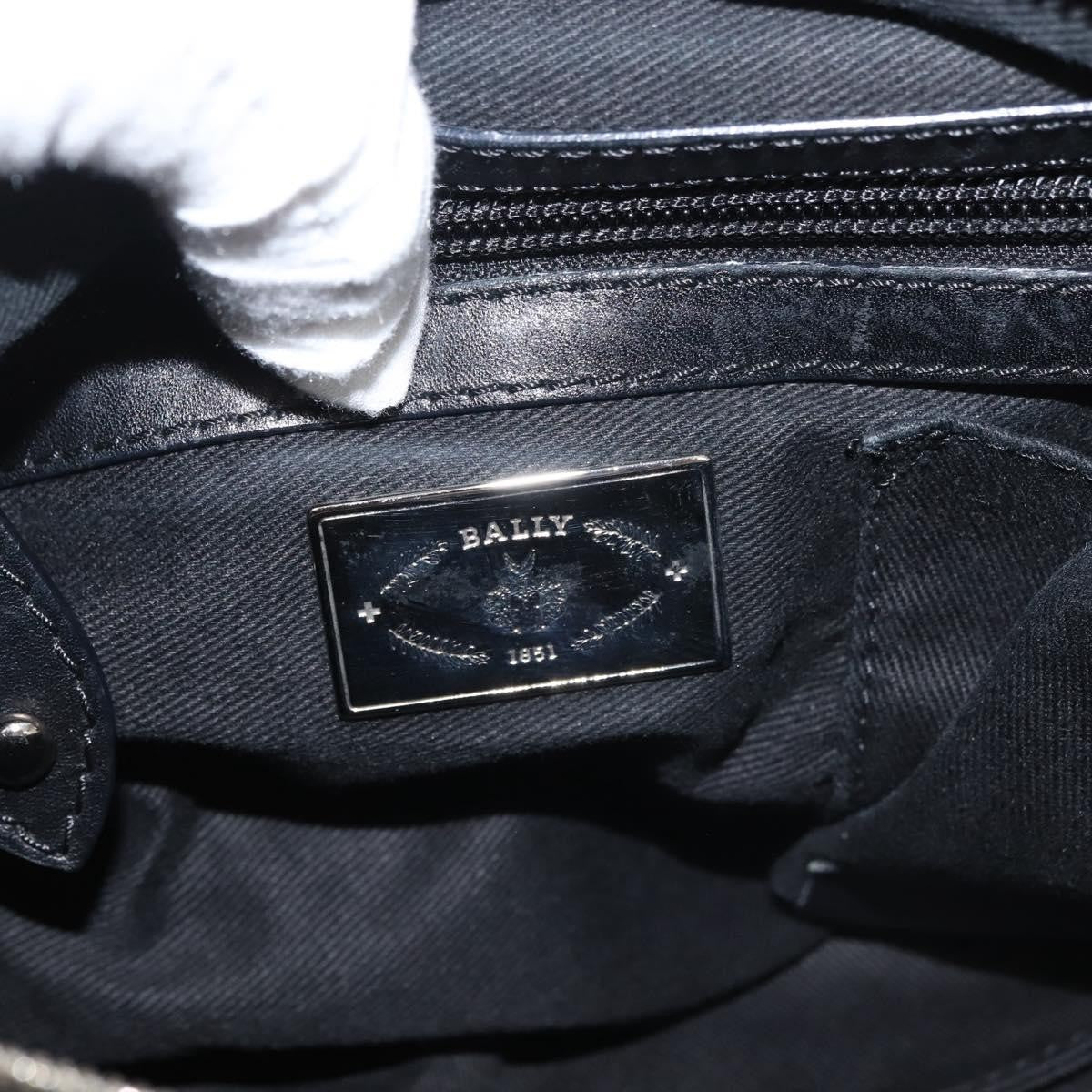 Bally Vintage Shoulder Bag Suede, BLACK, SUEDE, Shoulder bag