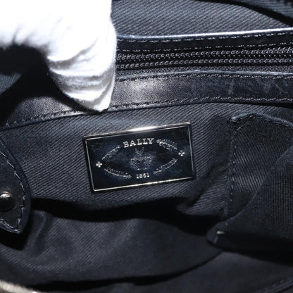 Bally Vintage Shoulder Bag Suede, BLACK, SUEDE, Shoulder bag