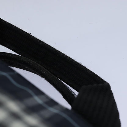 Burberry Nova Check Tote Nylon, NAVY, NYLON, Tote bag