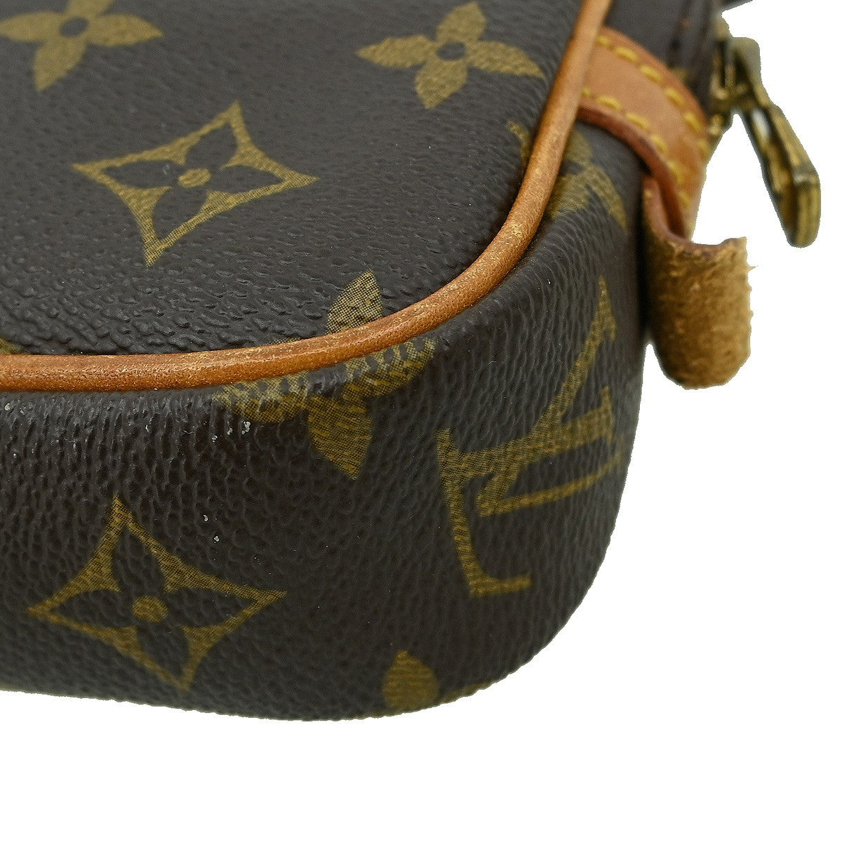 Louis Vuitton Pochette Marly Bandouliere Bag Monogram Canvas, BROWN, CANVAS, Shoulder bag