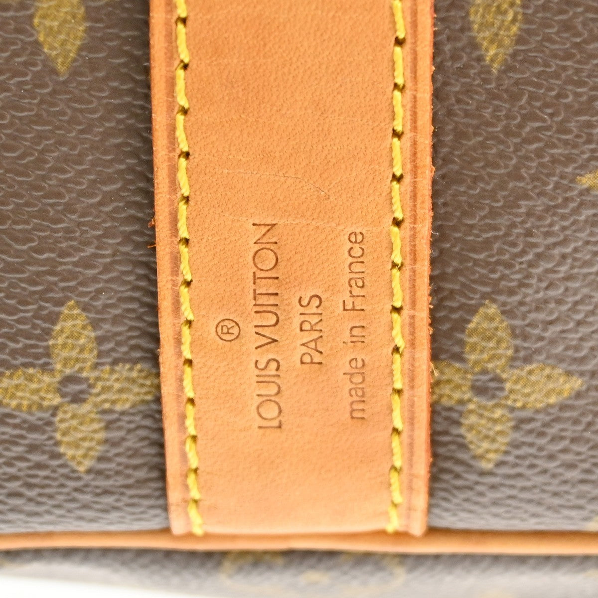 Louis Vuitton Keepall Bandouliere Bag Monogram Canvas, Brown, Canvas, Travel Bag