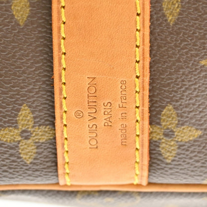 Louis Vuitton Keepall Bandouliere Bag Monogram Canvas, Brown, Canvas, Travel Bag