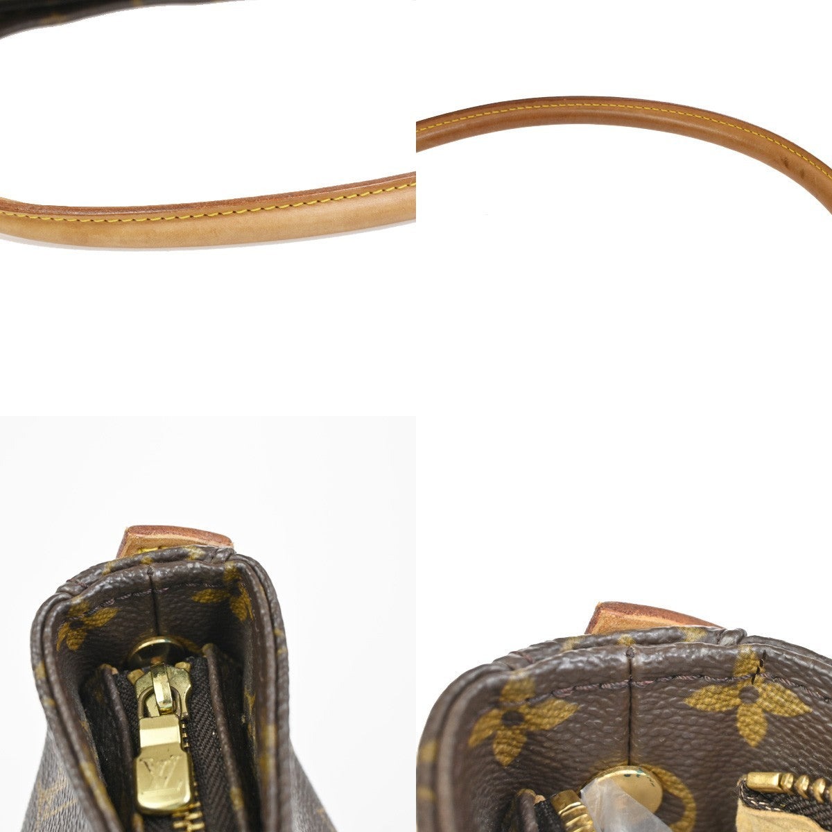 Louis Vuitton Looping Handbag Monogram Canvas, BROWN, CANVAS, Shoulder bag