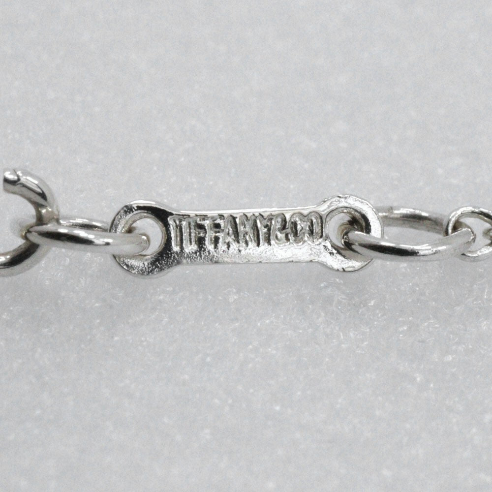 Tiffany & Co. Elsa Peretti Open Heart Pendant Necklace Sterling Silver, SILVER, SILVER, Necklace