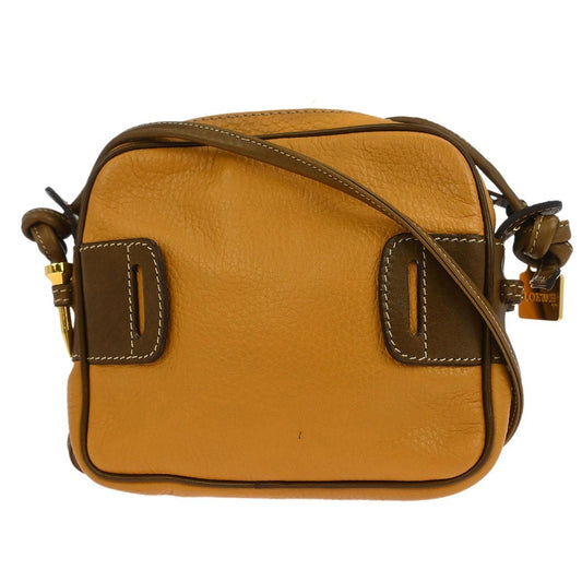 Loewe Vintage Shoulder Bag Leather, BROWN, LEATHER, Shoulder bag