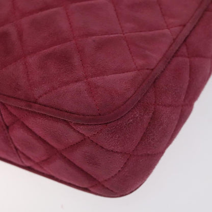 Chanel Vintage Camera bag Suede, PINK, SUEDE, Crossbody bag