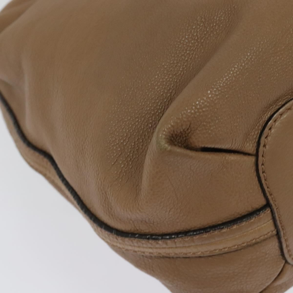 Chloe Elsie Convertible Satchel Leather, BEIGE, LEATHER, Handbag