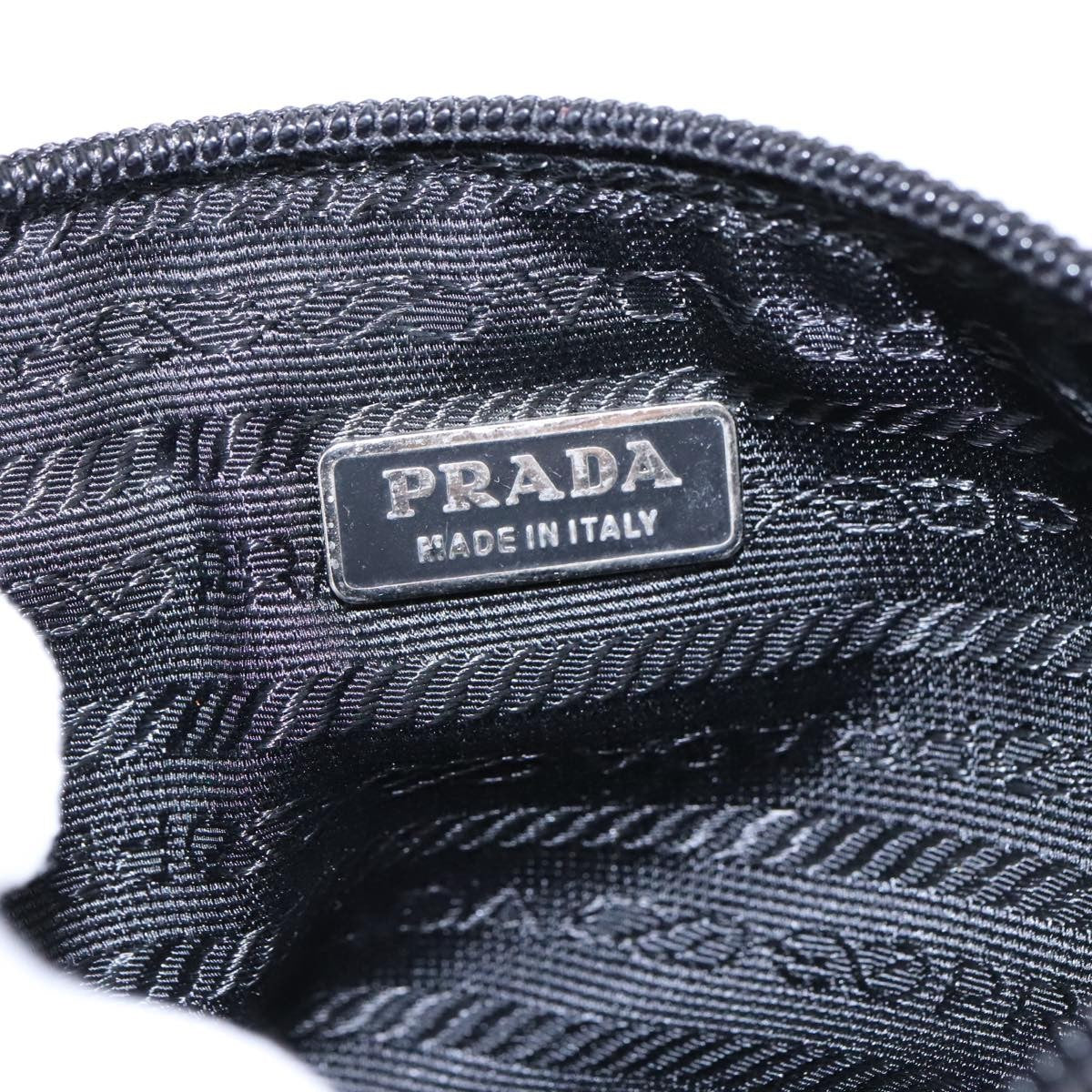 Prada Zip Pouch Tessuto, BLACK, NYLON, Clutche & pouche