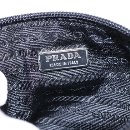 Prada Zip Pouch Tessuto, BLACK, NYLON, Clutche & pouche