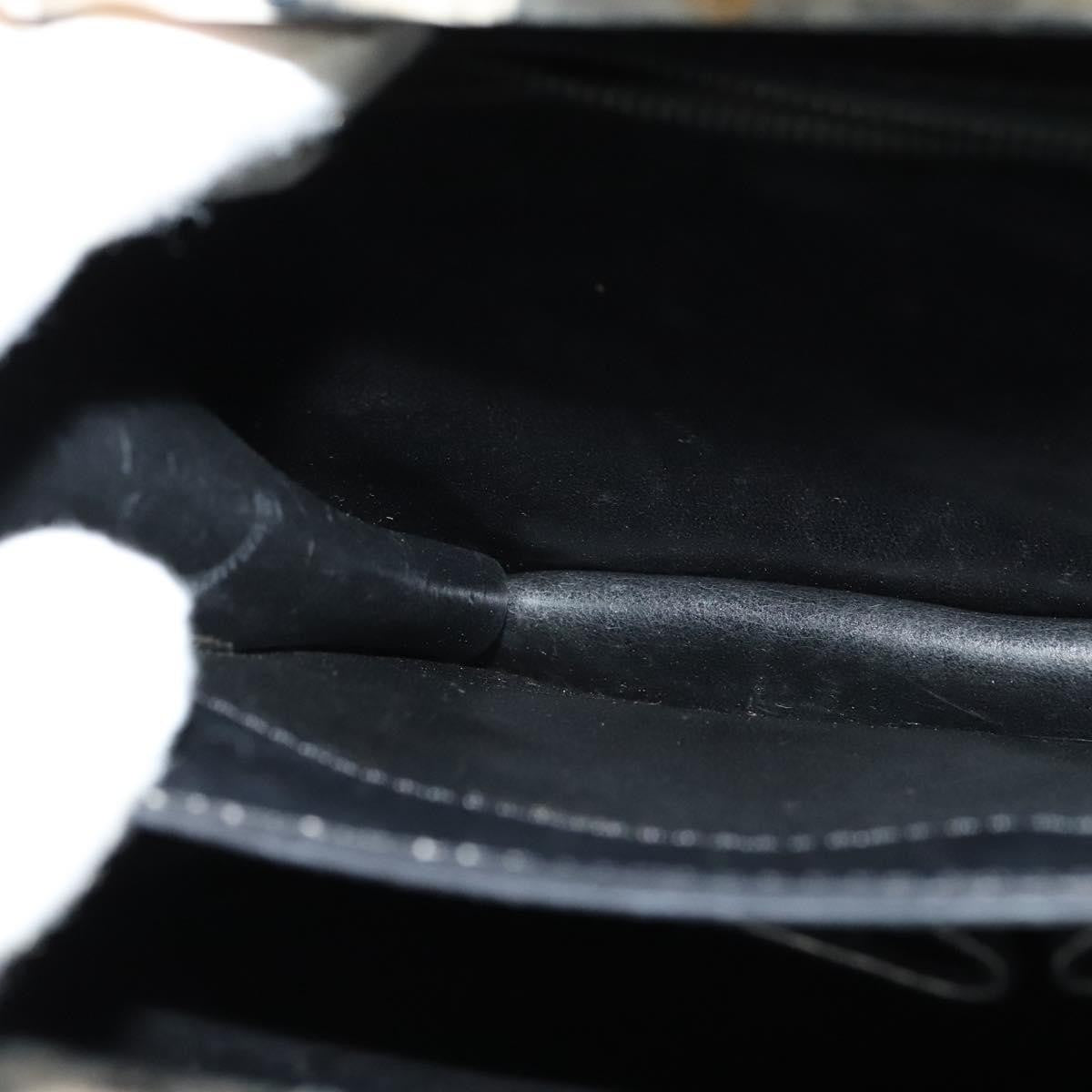 Celine Shoulder Bag Leather, BLACK, LEATHER, Shoulder bag
