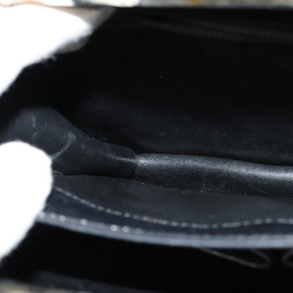 Celine Shoulder Bag Leather, BLACK, LEATHER, Shoulder bag