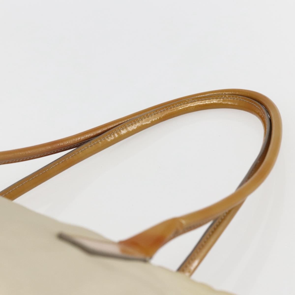 Prada Vintage Handbag Tessuto, BEIGE, NYLON, Handbag