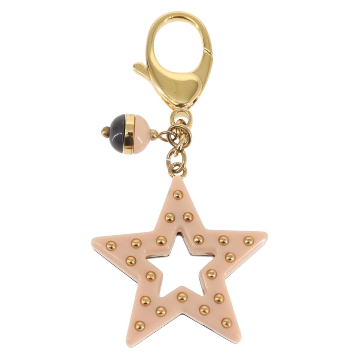 Fendi Star Bag charm Metal, GOLD, METAL, Charms and Keychains