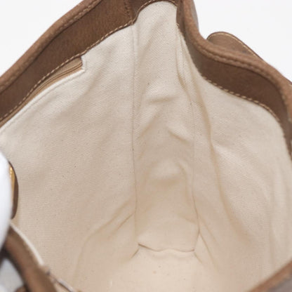 Gucci Vintage tote Canvas, BEIGE, CANVAS, Tote bag