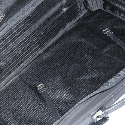 Prada Trunk Bag Nylon, BLACK, NYLON, Travel bag