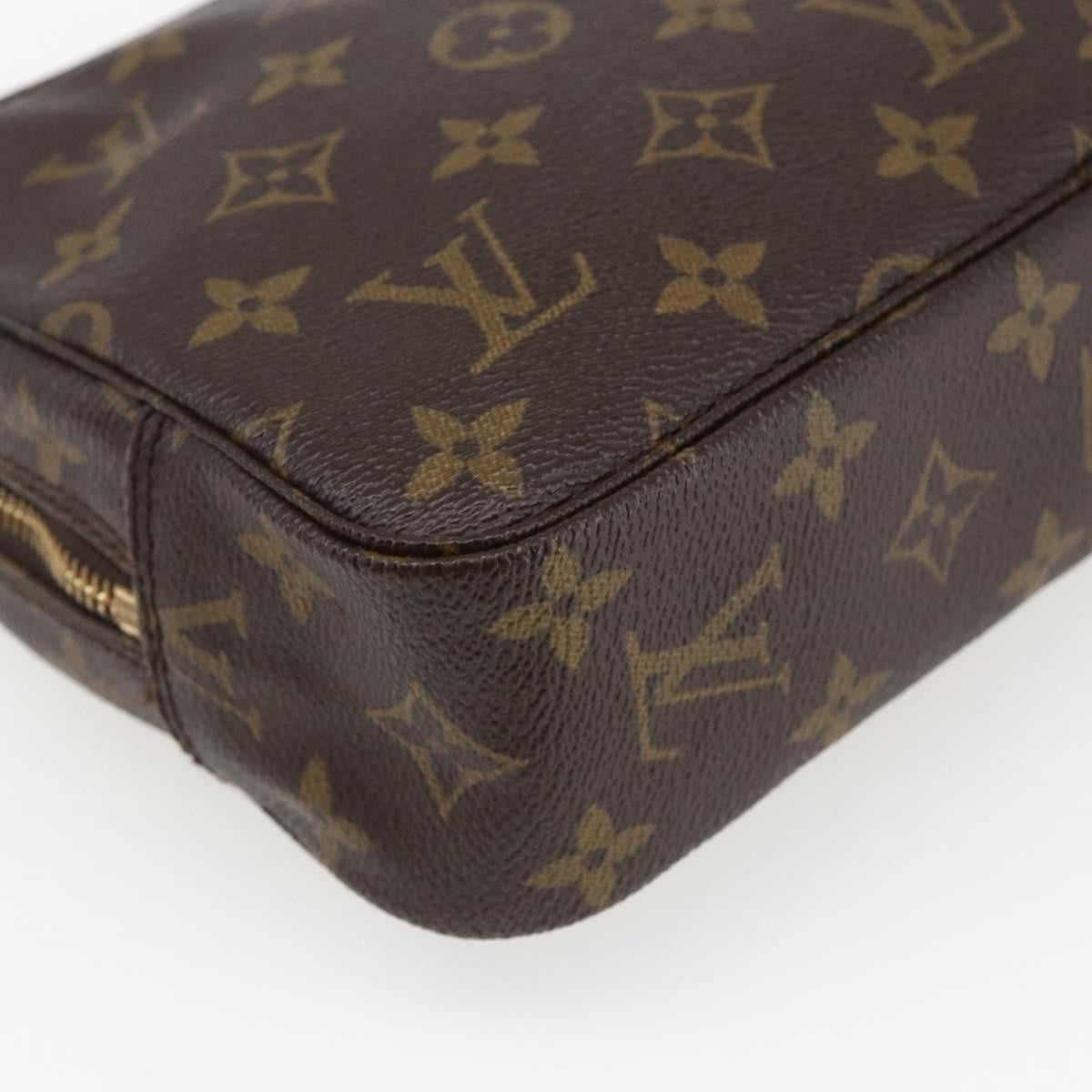 Louis Vuitton Trousse Toilette Monogram Canvas, BROWN, CANVAS, Clutche & pouche