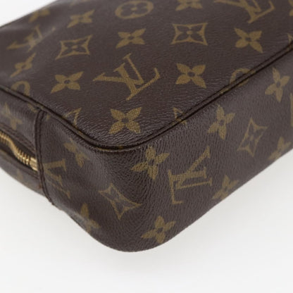 Louis Vuitton Trousse Toilette Monogram Canvas, BROWN, CANVAS, Clutche & pouche