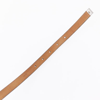 Louis Vuitton Carre Belt Leather, BLACK, LEATHER, Belts