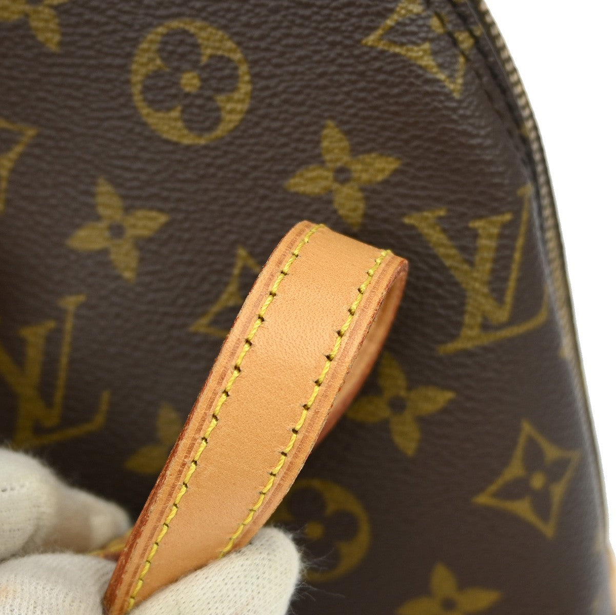 Louis Vuitton Alma Handbag Monogram Canvas, BROWN, CANVAS, Handbag