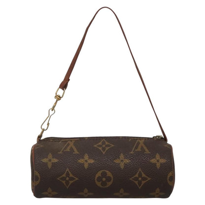 Louis Vuitton Papillon Pochette Monogram Canvas, BROWN, CANVAS, Clutche & pouche