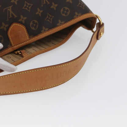 Louis Vuitton Delightful Handbag Monogram Canvas, BROWN, CANVAS, Tote bag