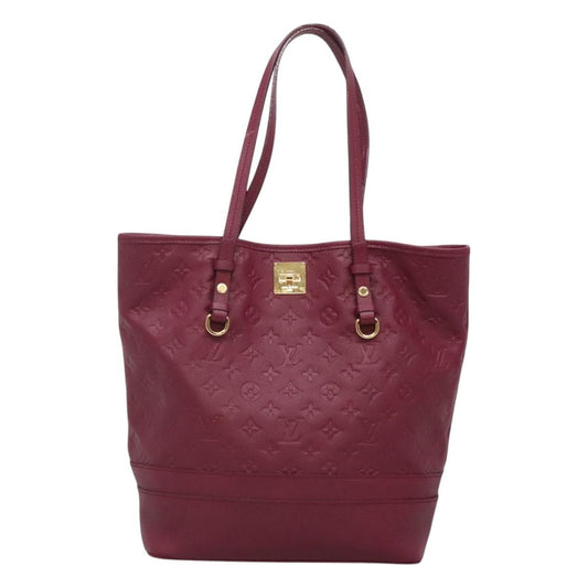 Louis Vuitton Citadine Handbag Monogram Empreinte Leather, PURPLE, LEATHER, Tote bag