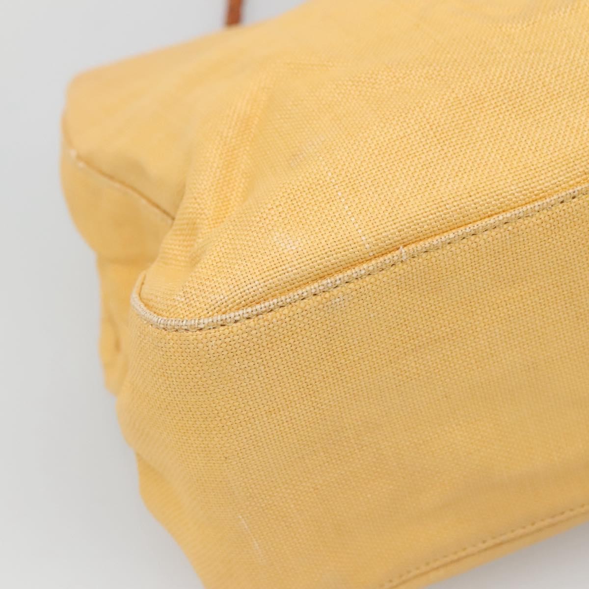 Versace Medusa Shoulder Bag Canvas, YELLOW, CANVAS, Shoulder bag