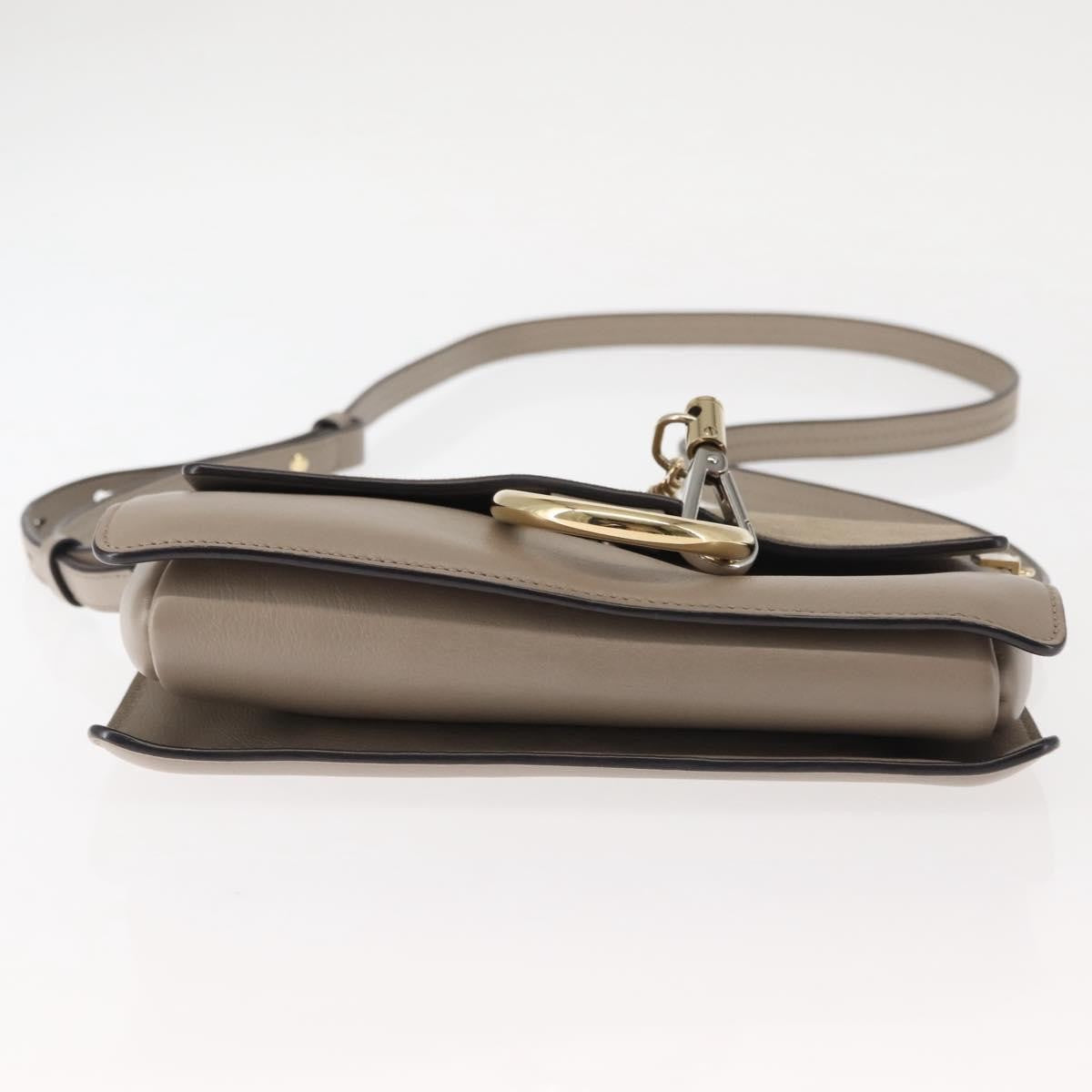 Chloe Faye Shoulder Bag Leather and Suede, BEIGE, SUEDE, Shoulder bag