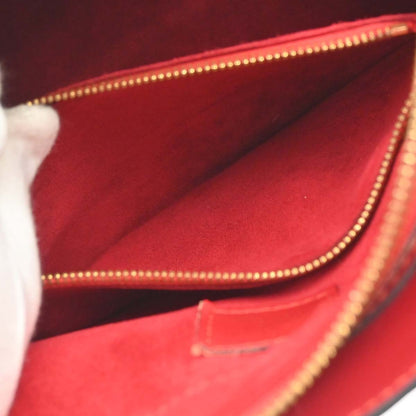 Louis Vuitton Pont Neuf Handbag Epi Leather, Red, Leather, Handbag