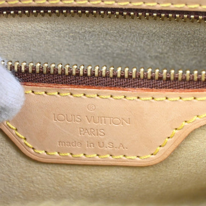 Louis Vuitton Looping Handbag Monogram Canvas, BROWN, CANVAS, Shoulder bag