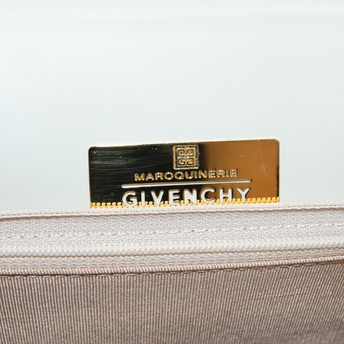 Givenchy 4G shoulder Bag Leather, GRAY, LEATHER, Shoulder bag