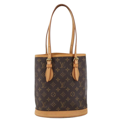 Louis Vuitton Bucket Bag Monogram Canvas, BROWN, CANVAS, Shoulder bag