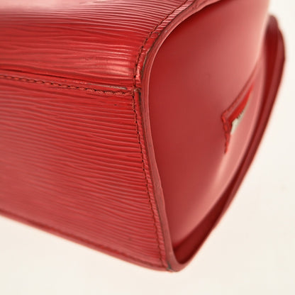 Louis Vuitton Pont Neuf Handbag Epi Leather, RED, LEATHER, Handbag