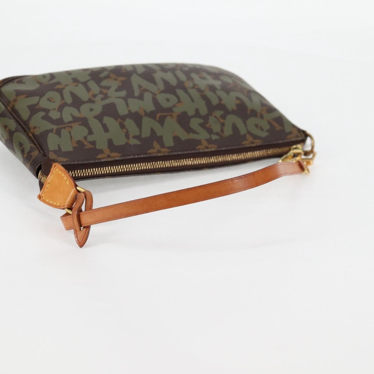 Louis Vuitton Pochette Accessoires NM Monogram Canvas, BROWN, CANVAS, Clutche & pouche