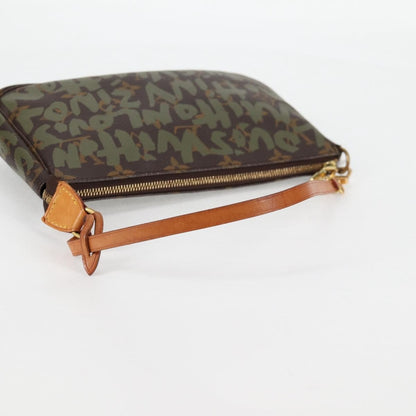 Louis Vuitton Pochette Accessoires NM Monogram Canvas, BROWN, CANVAS, Clutche & pouche
