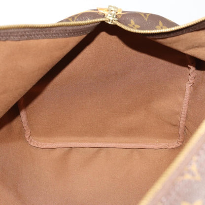 Louis Vuitton Keepall Bag Monogram Canvas, BROWN, CANVAS, Travel bag