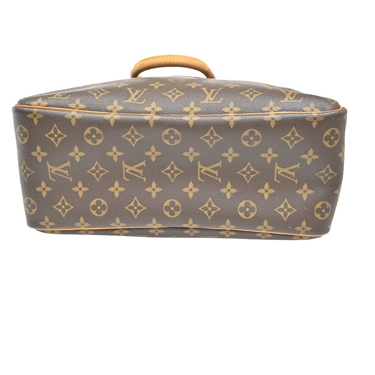 Louis Vuitton Deauville Handbag Monogram Canvas, BROWN, CANVAS, Handbag