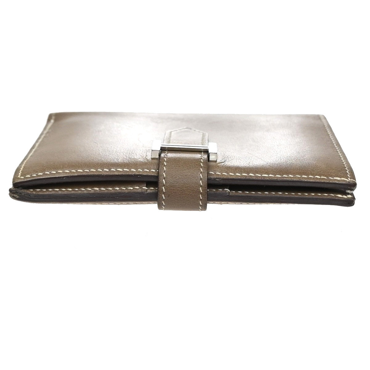 Hermes Bearn Coin Wallet Epsom, Brown, Leather, Wallet