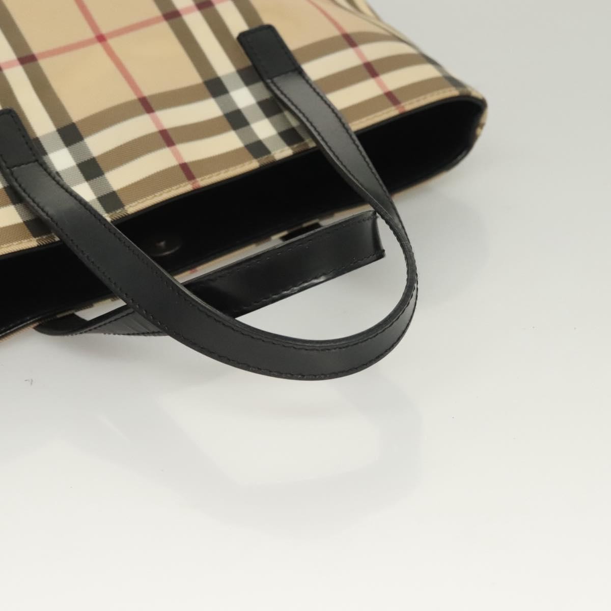 Burberry Nova Check Handbag Nova Check Canvas, BEIGE, CANVAS, Handbag