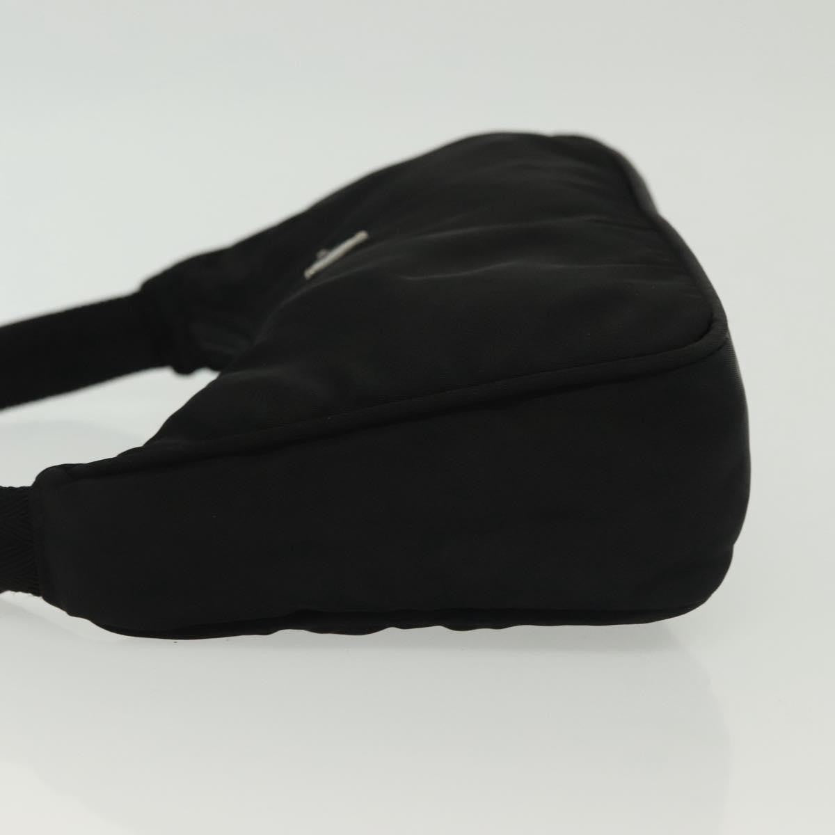 Prada Hobo Tessuto, BLACK, NYLON, Handbag