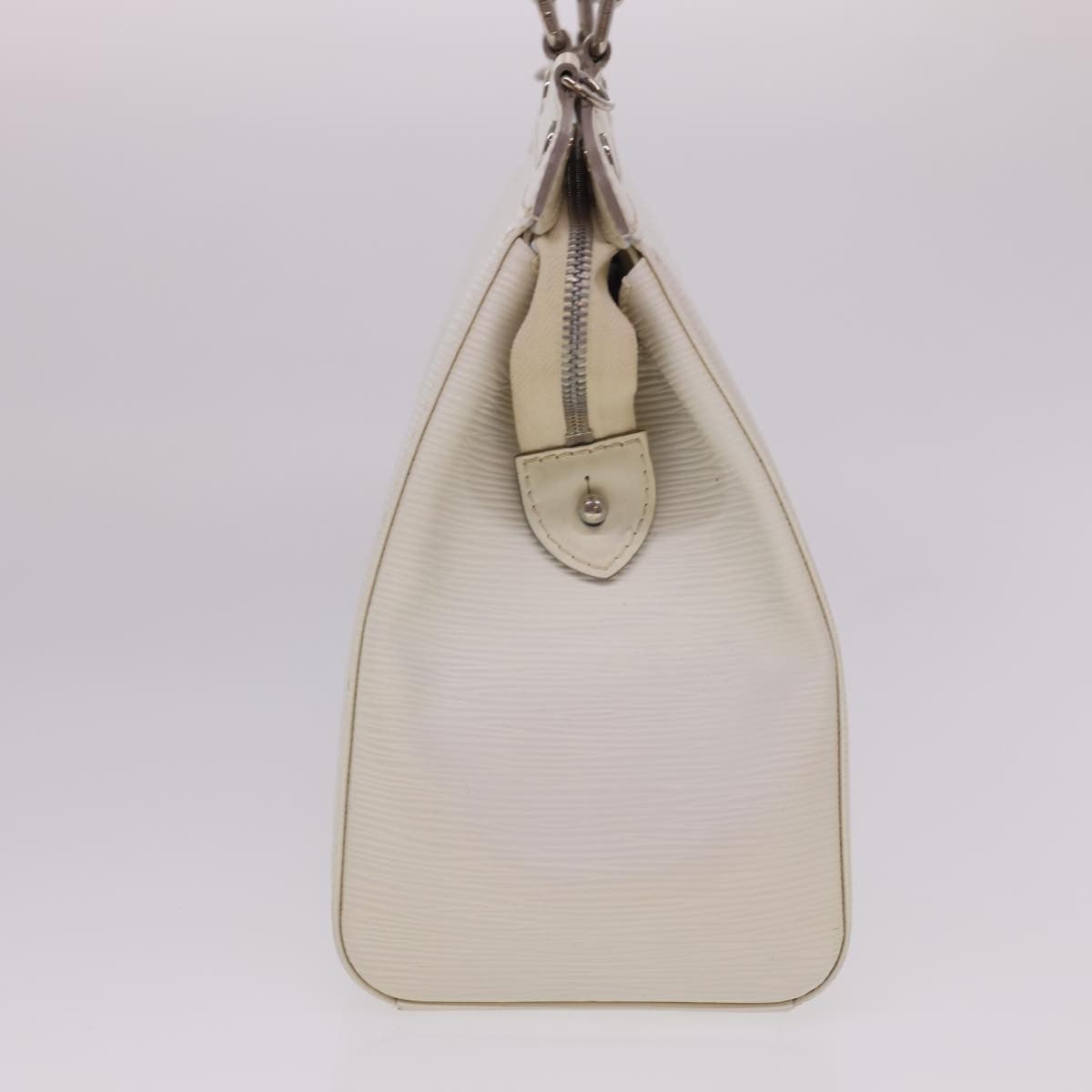 Louis Vuitton Brea Handbag Epi Leather, WHITE, LEATHER, Handbag
