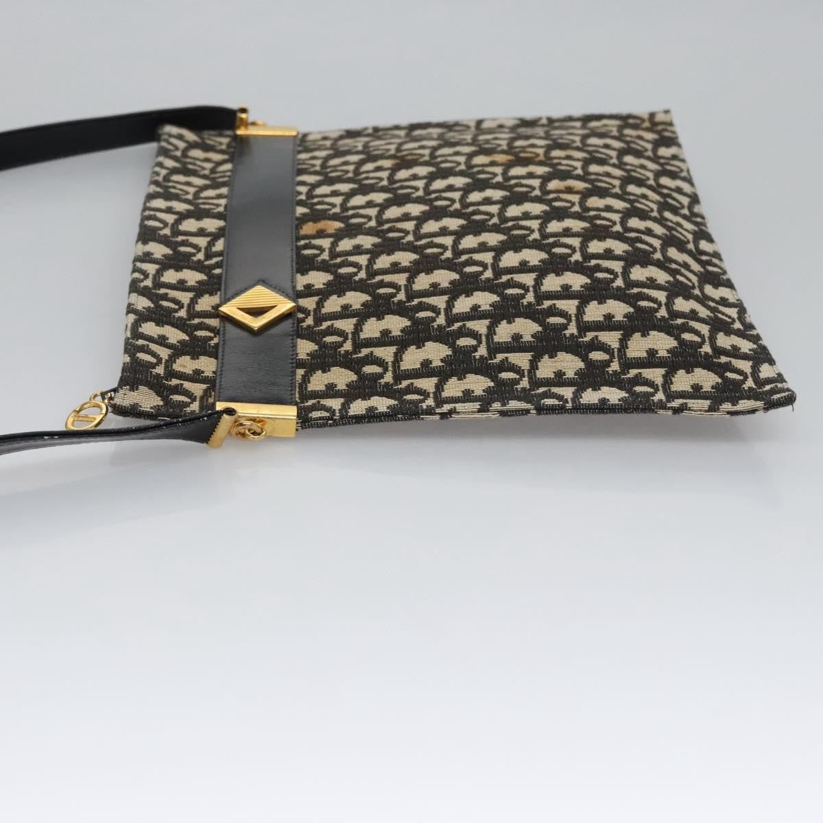Christian Dior Trotter shoulder bag Canvas, NAVY, CANVAS, Shoulder bag