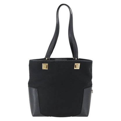 Salvatore Ferragamo Tote Bag Canvas, Black, Canvas, Tote Bag