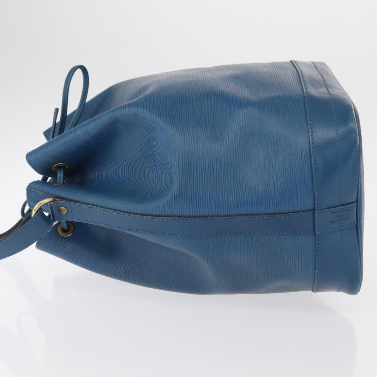 Louis Vuitton Petit Noe NM Handbag Epi Leather, BLUE, LEATHER, Shoulder bag