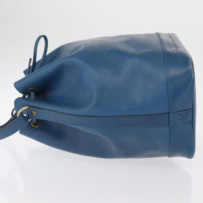 Louis Vuitton Petit Noe NM Handbag Epi Leather, BLUE, LEATHER, Shoulder bag