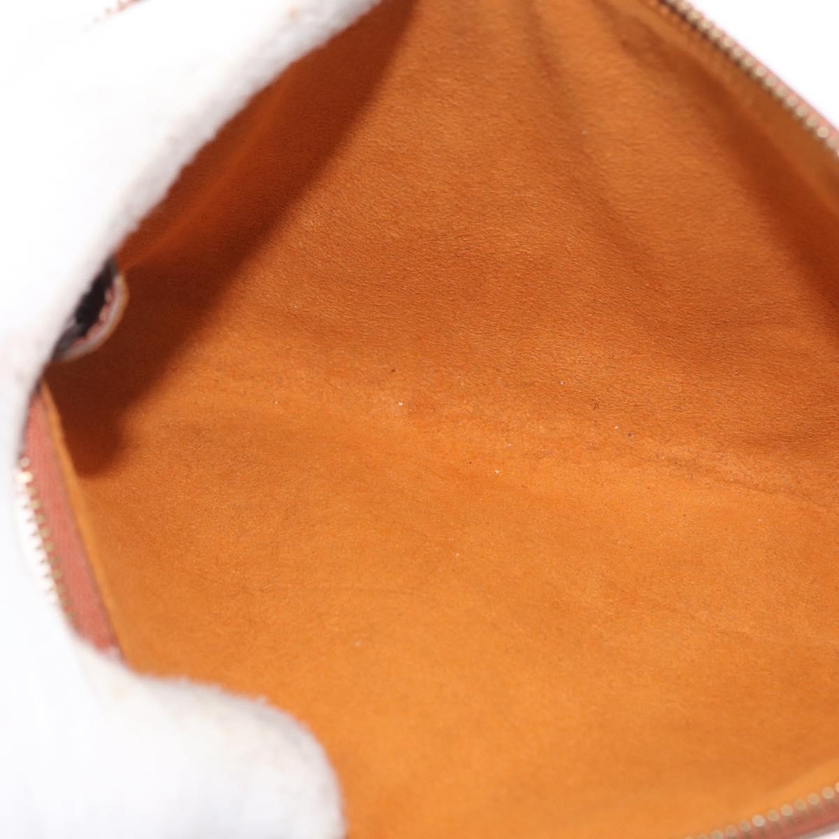 Louis Vuitton Pochette Accessoires Epi Leather, BROWN, LEATHER, Clutche & pouche