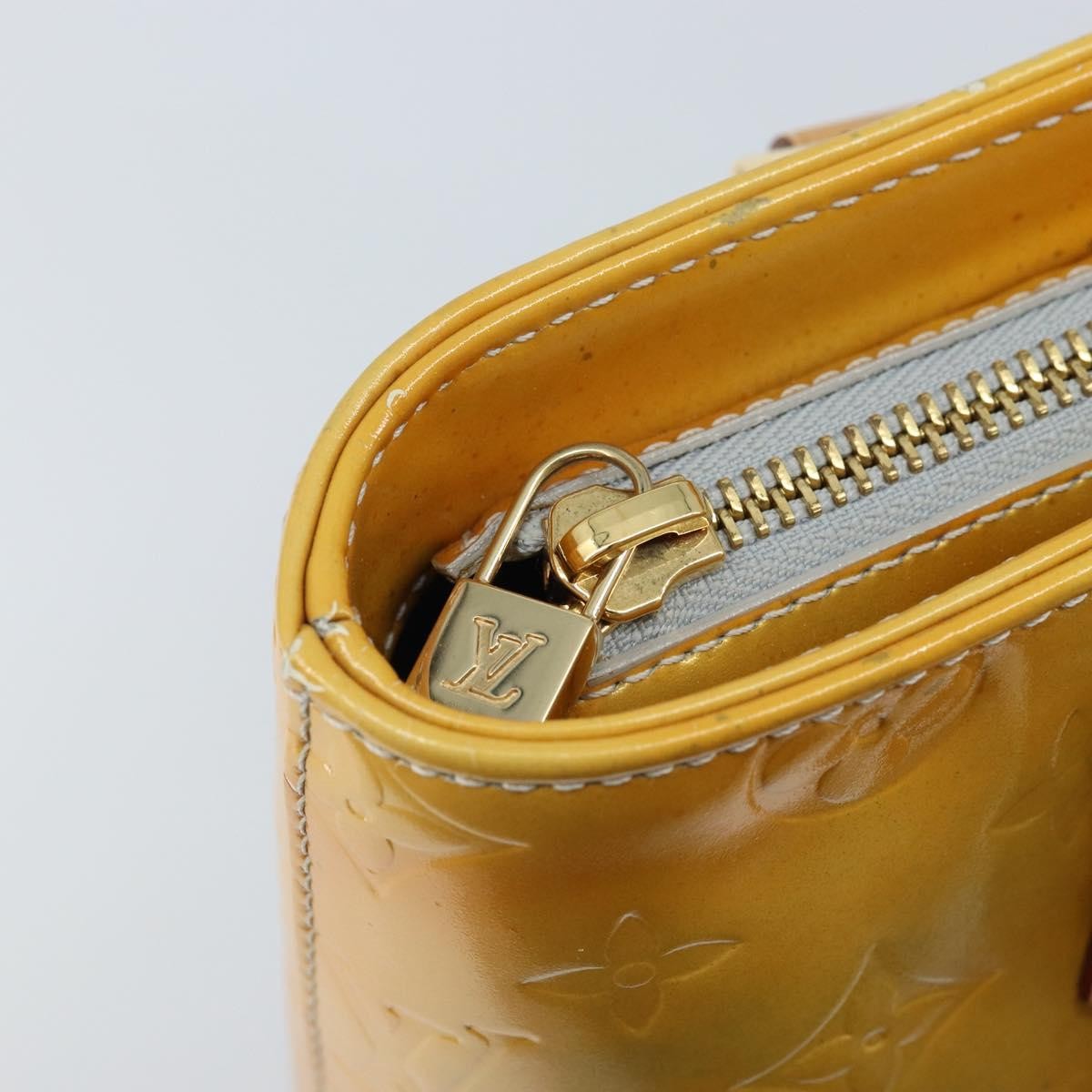 Louis Vuitton Houston Handbag Monogram Vernis, GRAY, PATENT_LEATHER, Tote bag