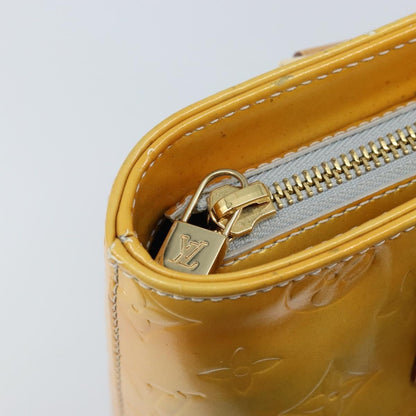 Louis Vuitton Houston Handbag Monogram Vernis, GRAY, PATENT_LEATHER, Tote bag