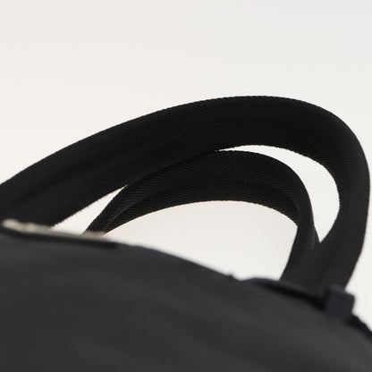 Prada Bowling Shoulder Bag Tessuto, BLACK, NYLON, Shoulder bag